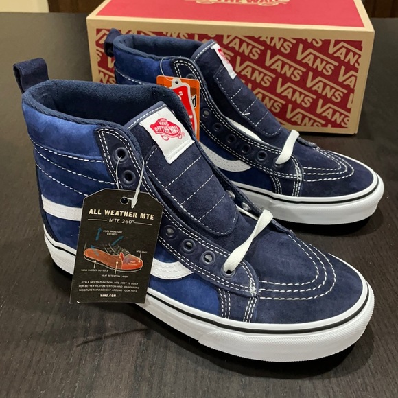 Vans Sk8-Hi MTE Navy - Picture 1 of 7
